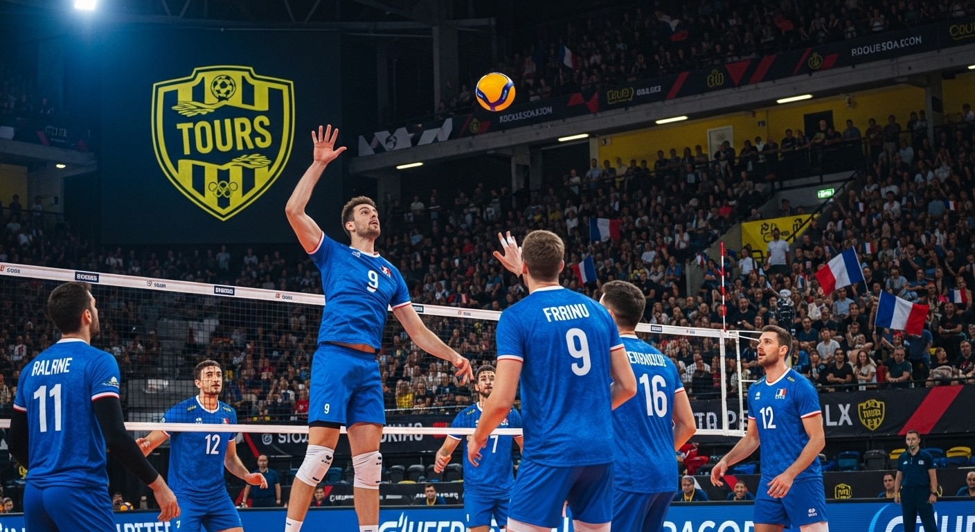 Découvrez le retour fracassant d'Earvin Ngapeth, double champion olympique, au Tours Volley-Ball pour deux saisons dès 2026. Un come-back qui va enflammer le volley français !