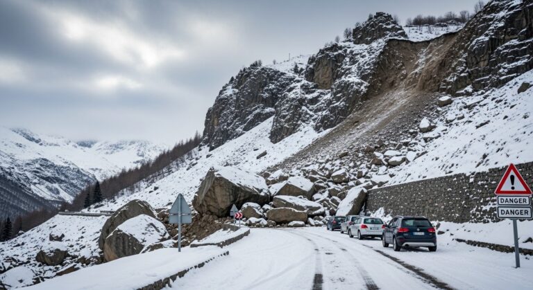 Éboulements dans les Pyrénées : Routes Coupées, Saison Ski Menacée