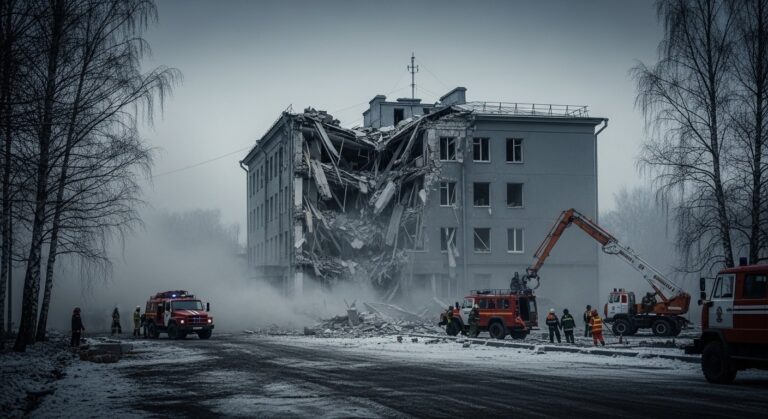 Effondrement à Sertolovo : Drame sur une Base Russe