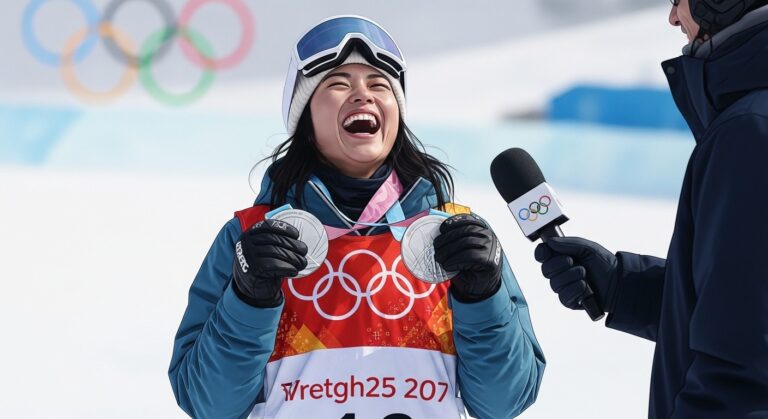 Eileen Gu Recadre un Journaliste aux JO 2026