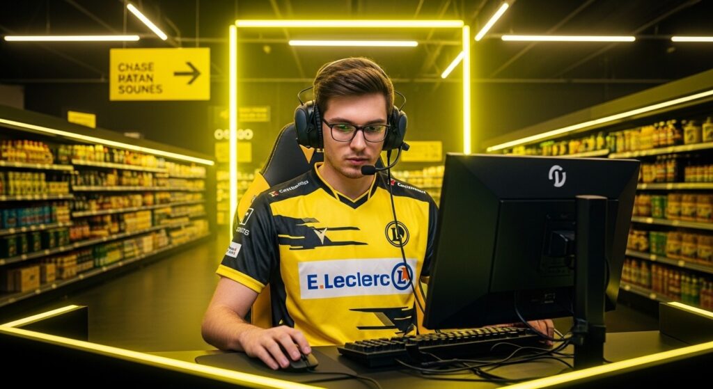 E.Leclerc Sponsor Principal Team Vitality E-Sport