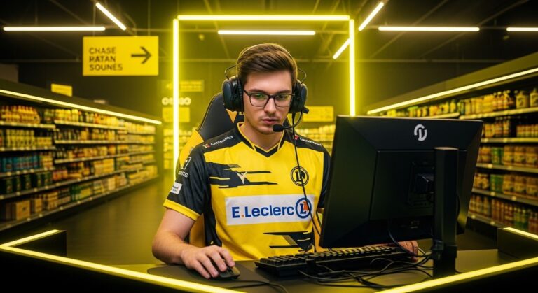 E.Leclerc Sponsor Principal Team Vitality E-Sport
