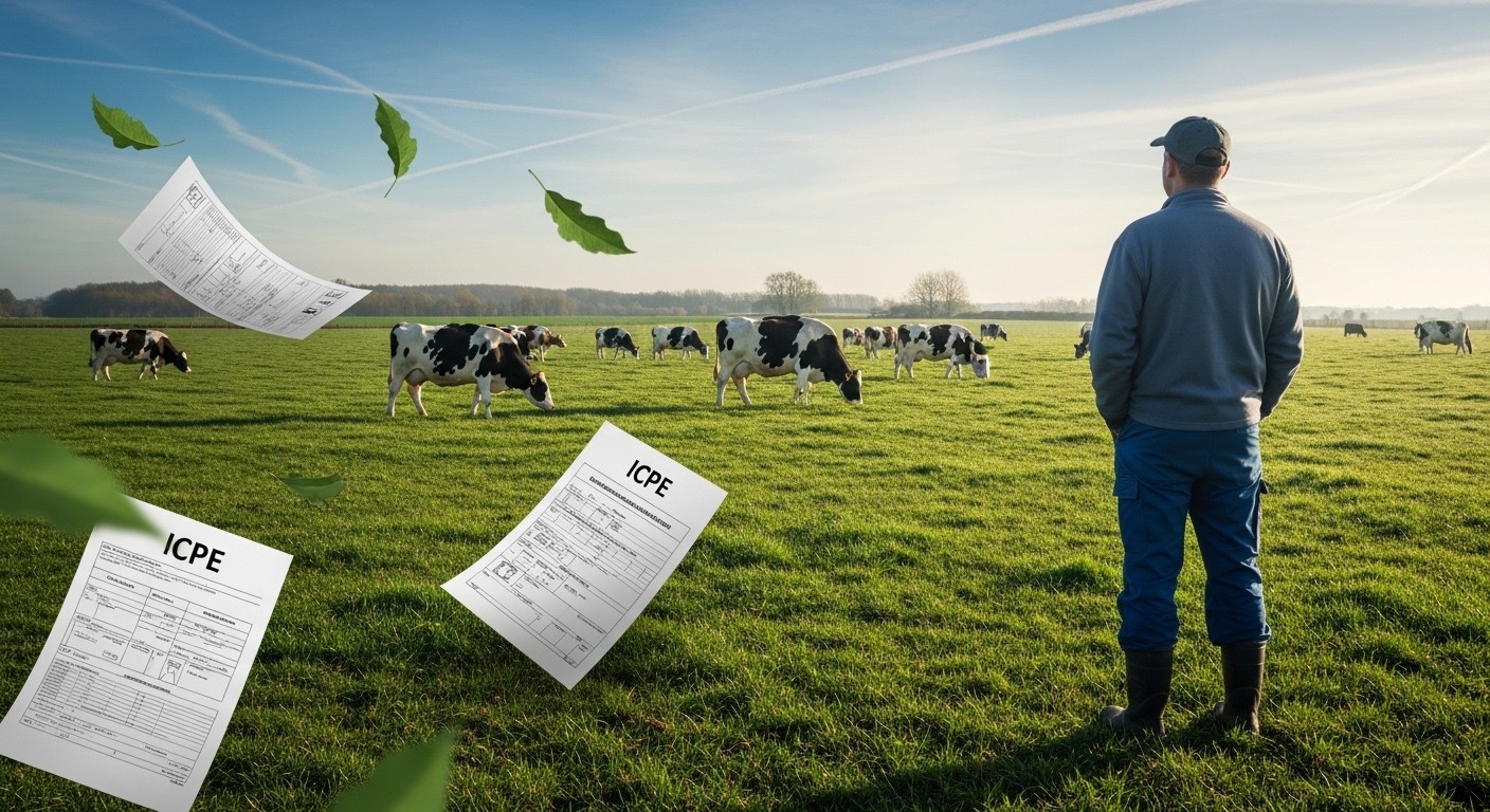 Le gouvernement relève les seuils d'enregistrement ICPE pour les élevages bovins : de 151 à 201 vaches laitières et 401 à 501 pour l'engraissement. Une mesure attendue qui simplifie la vie des éleveurs face aux contraintes administratives.