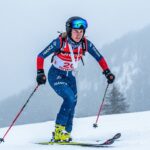 Emily Harrop Argent Historique Ski Alpinisme JO 2026