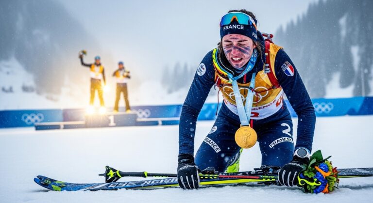 Emily Harrop et Thibault Anselmet : L&rsquo;Or Historique en Relais Mixte