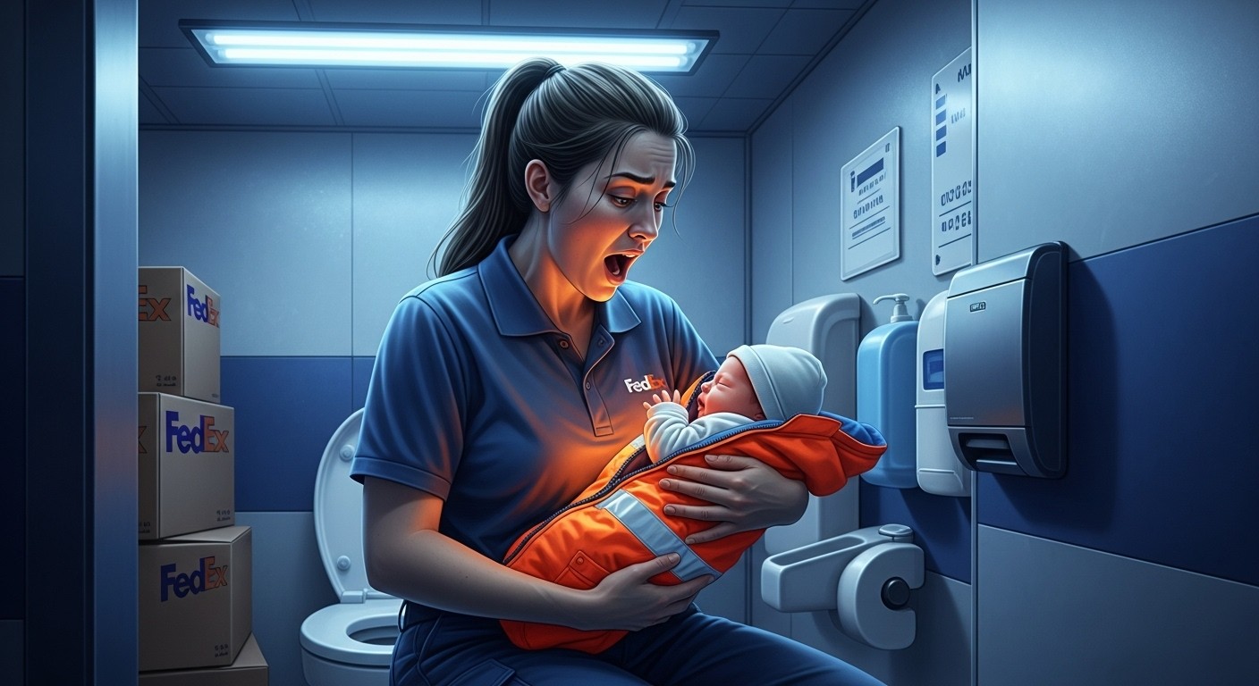 Découvrez l'histoire incroyable d'une femme qui a accouché sur son lieu de travail sans savoir qu'elle était enceinte. Un déni de grossesse stupéfiant aux USA !