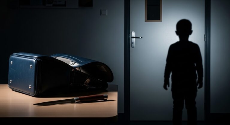 Enfant de 7 Ans Menace Directeur au Couteau à Pau