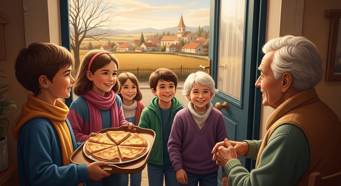 Dans un village de l’Oise, les enfants du centre aéré rendent visite aux aînés pour créer du lien intergénérationnel. Une initiative simple et émouvante qui change des vies.