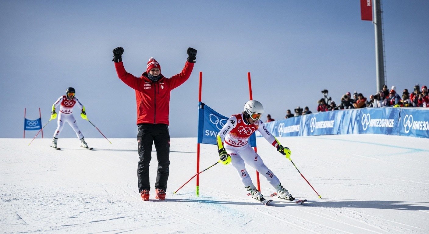 Découvrez pourquoi l'entraîneur Thierry Meynet refuse de s'excuser après avoir célébré l'or de Loïc Meillard en slalom aux JO 2026, suite à l'élimination controversée du Norvégien Atle Lie McGrath. Une polémique qui divise le monde du ski.