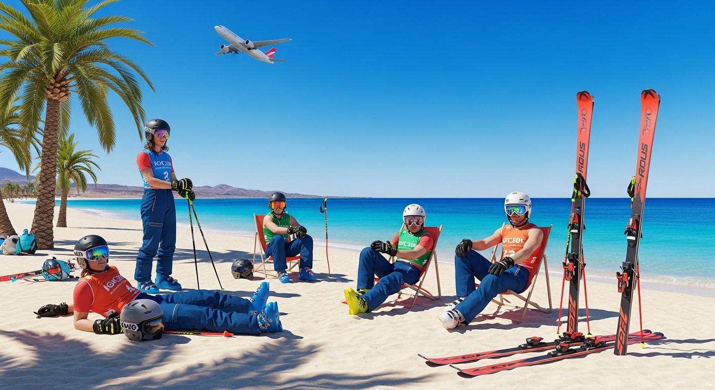 Découvrez pourquoi les Bleus du ski cross fuient le froid olympique pour les plages des Canaries avant leurs épreuves à Milan-Cortina 2026. Une stratégie audacieuse qui rappelle les succès passés !