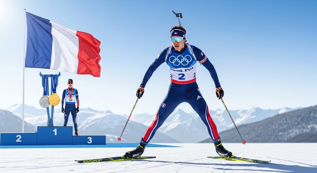 Éric Perrot : L&rsquo;Étoile Montante du Biathlon aux JO 2026