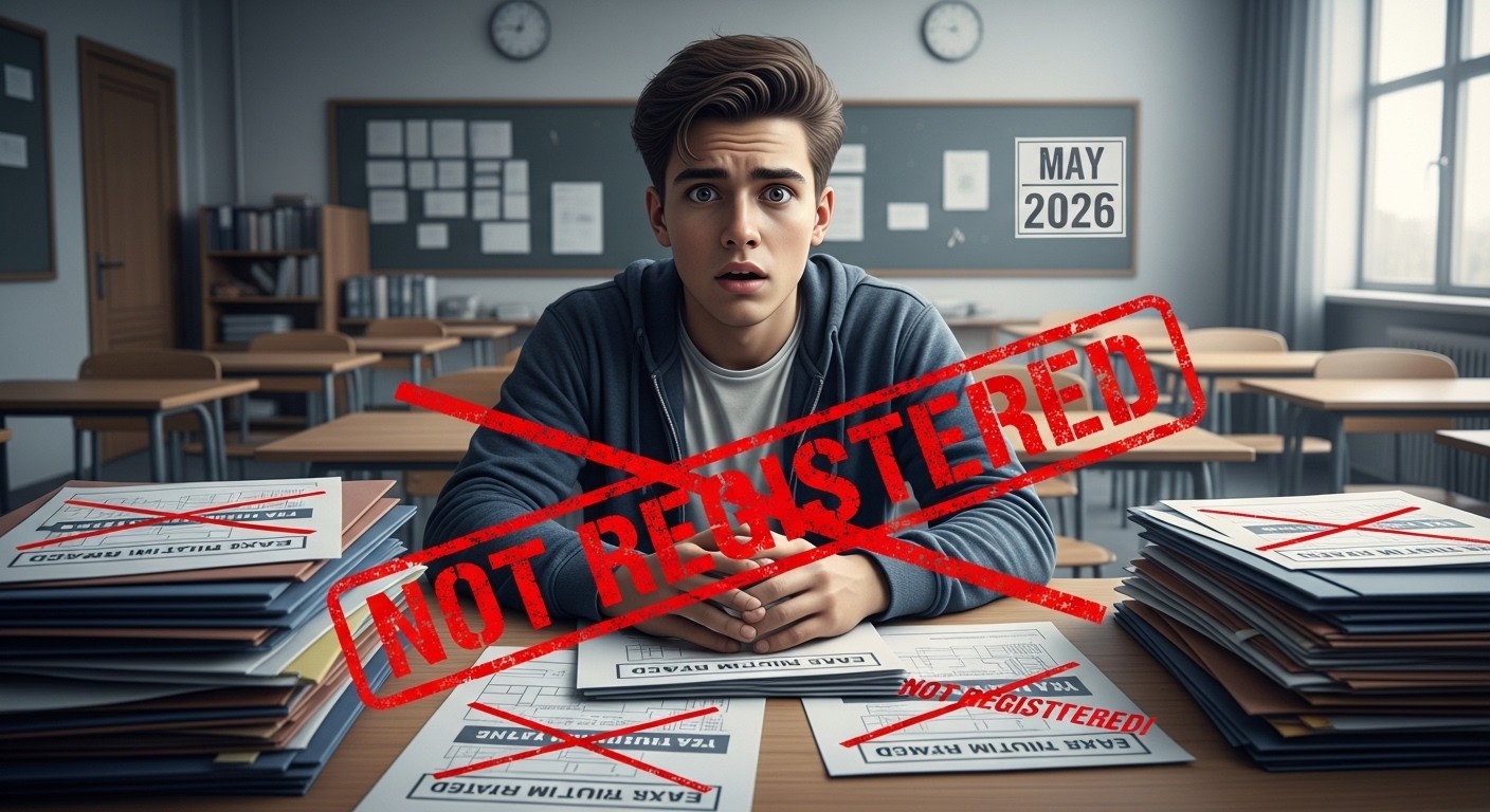 17 alternants en BTS Commerce International à Perpignan découvrent trop tard une erreur d'inscription aux épreuves de mai 2026. Colère, flou total et recours envisagé : que faire face à cette injustice ?