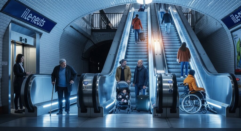 Escaliers Mécaniques Métro RER : 20 Projets pour Plus d&rsquo;Accessibilité
