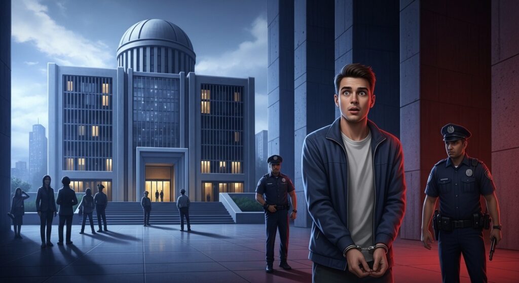 Essonne : Jeune Recherché Arrêté au Tribunal Pendant un Procès