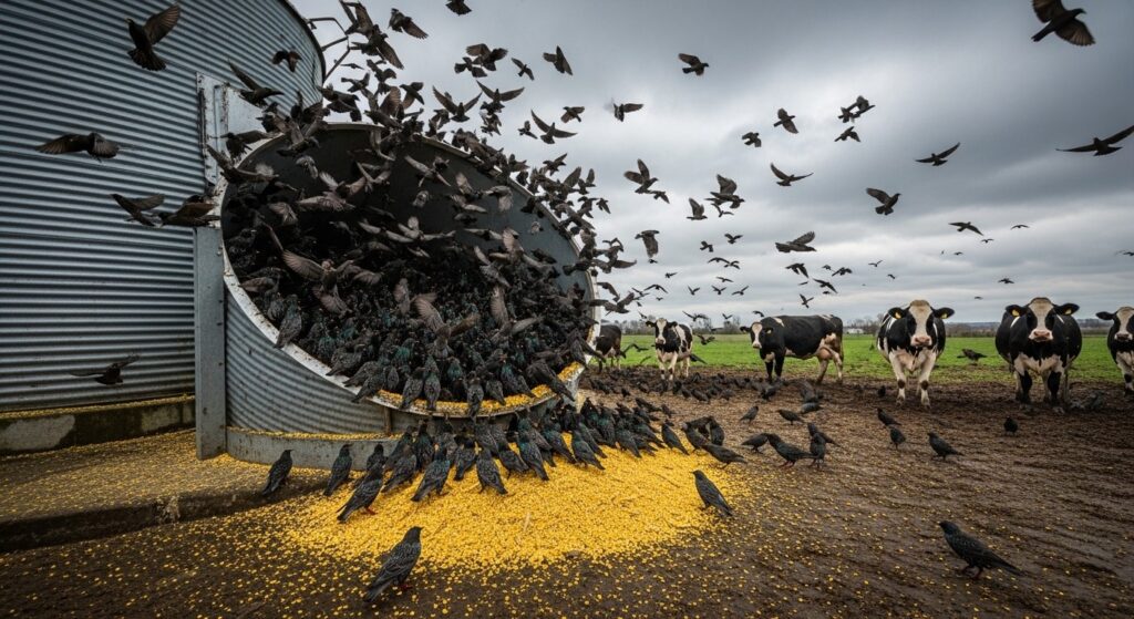 Étourneaux Sansonnets : Le Cauchemar des Éleveurs Mayennais