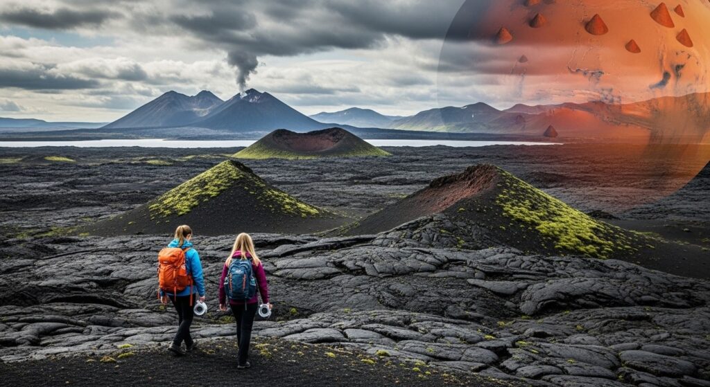 Étudiantes Explorent Islande pour Percer Mystères Mars