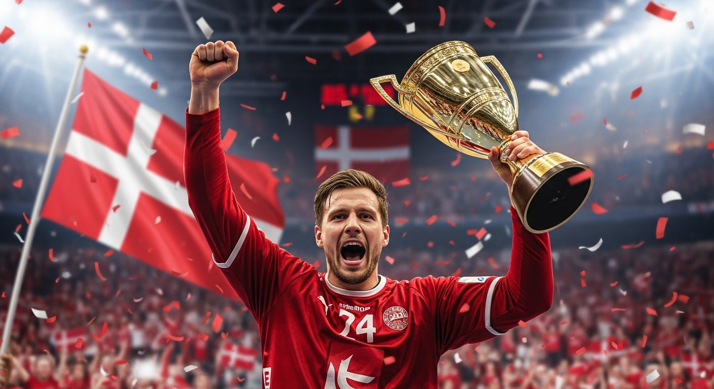 Le Danemark bat l’Allemagne en finale de l’Euro 2026 (34-27) et devient la deuxième nation à détenir simultanément les titres olympique, mondial et européen de handball. Une domination historique.