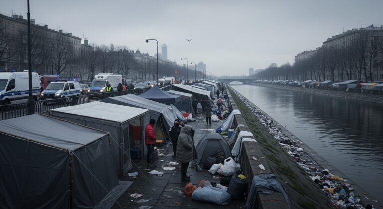 Évacuation Campement Ourcq Paris : 45 Personnes Mises à l&rsquo;Abri
