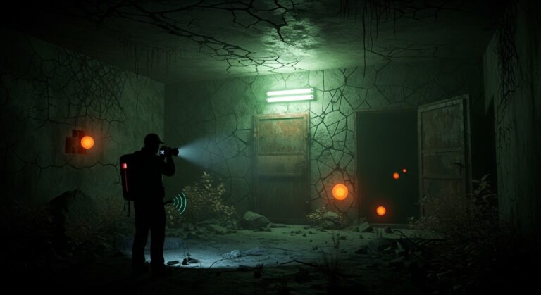 Explorateurs du Paranormal dans l&rsquo;Aube : Une Vidéo Effrayante dans un Blockhaus