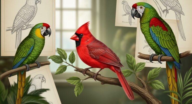 Exposition Oiseaux d&rsquo;Amérique à La Rochelle : Art et Nature