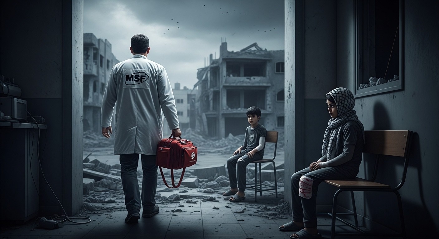 Découvrez pourquoi Médecins Sans Frontières doit quitter Gaza d'ici fin février 2026 après refus de listes d'employés. Conséquences dramatiques pour les civils et l'aide médicale.