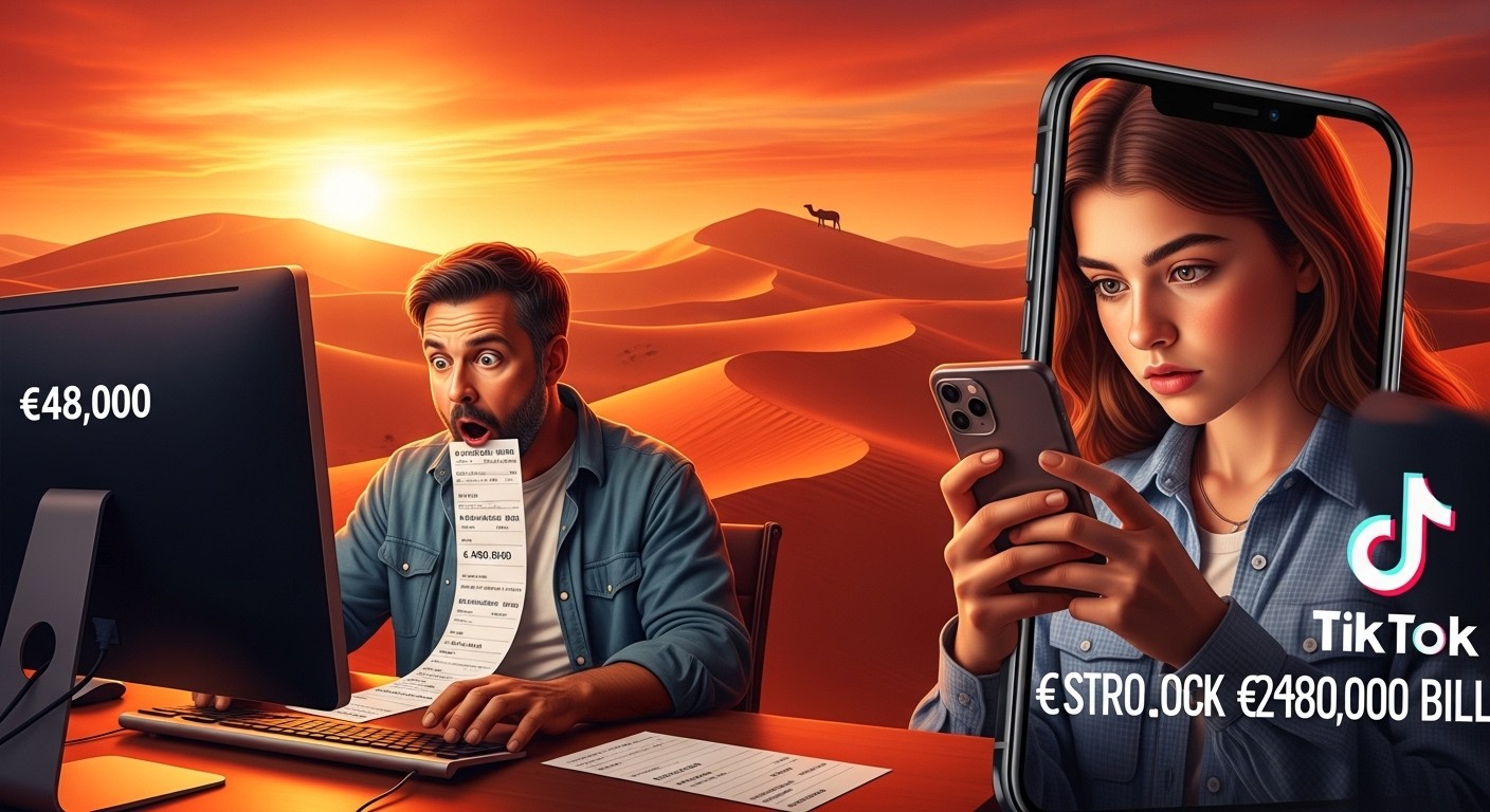 Découvrez comment 8 heures sur TikTok au Maroc ont généré une facture de 48 000 € pour un père de famille britannique. Roaming, data illimitée et pièges à éviter en voyage !