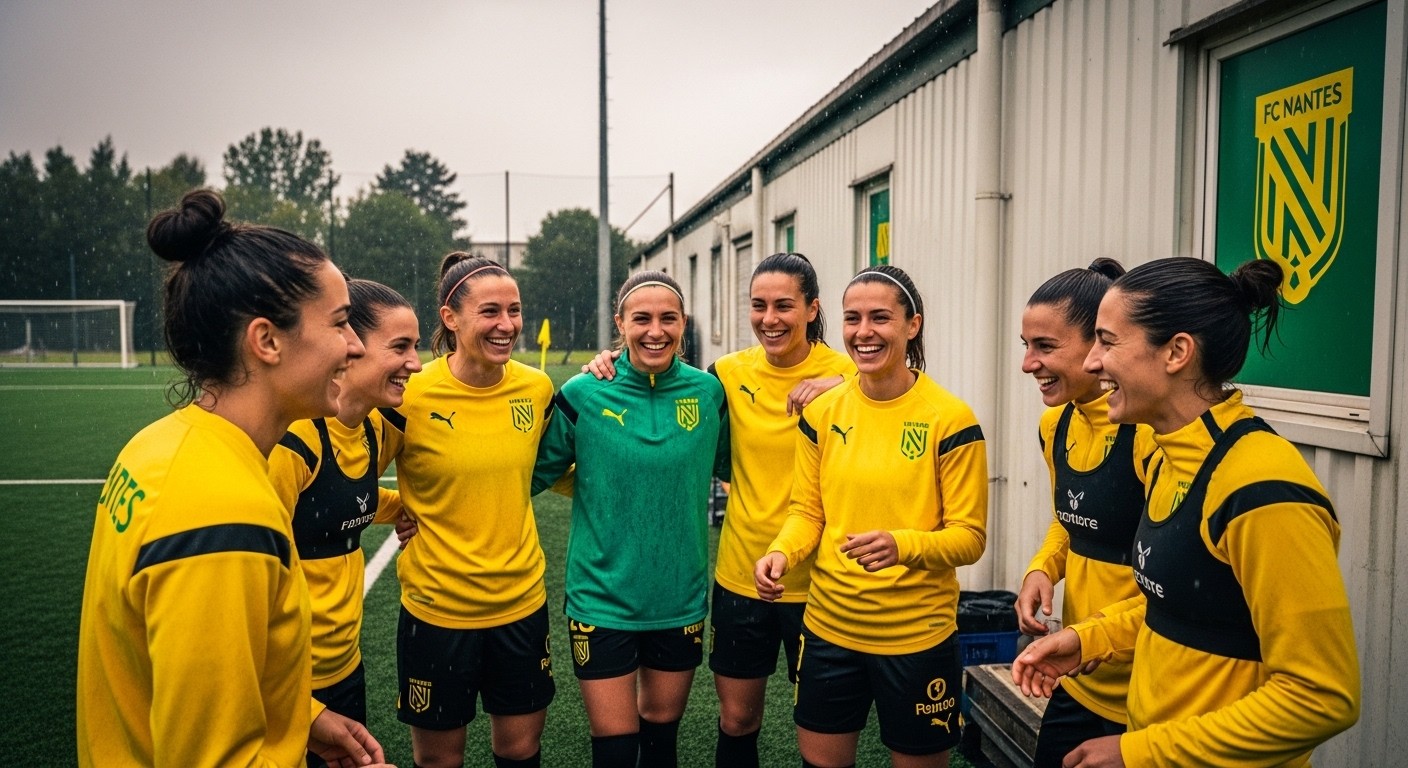 Découvrez une journée immersive avec les Canaries, dauphines surprise de l'Arkema Première Ligue. Convivialité, débrouille et ambition : portrait d’un groupe qui fait vibrer Nantes.