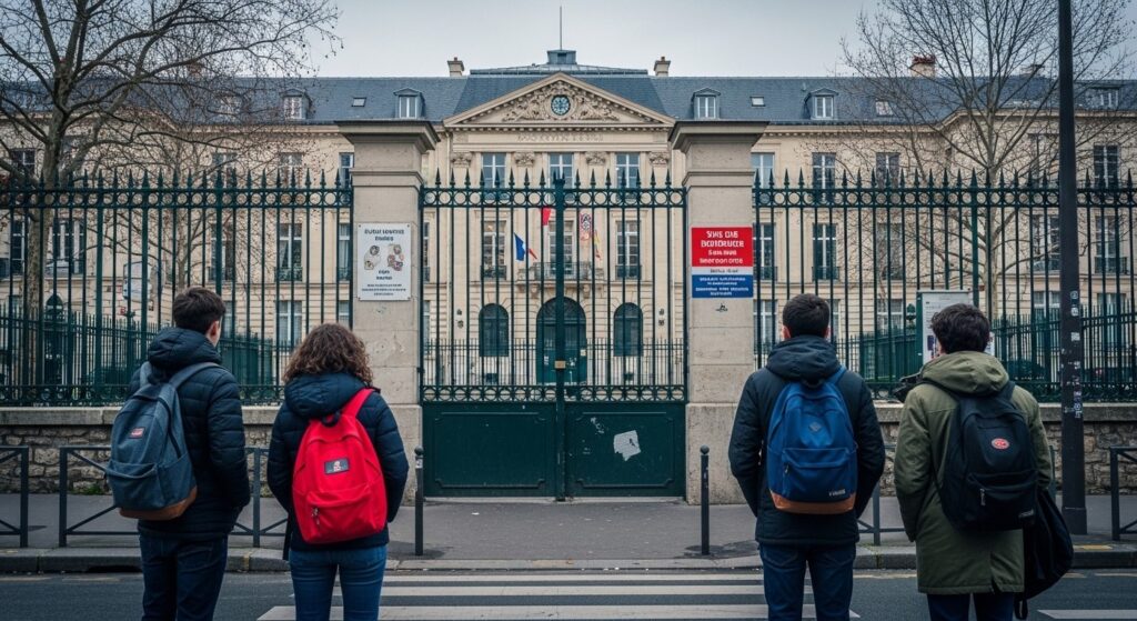 Fermeture Lycée Rabelais Paris : Élèves dans l&rsquo;Inconnu