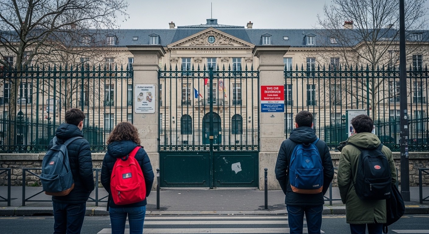 À Paris 18e, la fermeture du lycée Rabelais laisse 200 élèves sans savoir où ils iront à la rentrée 2026. Incertitude, inégalités et avenir de l'école publique en question dans un quartier populaire.