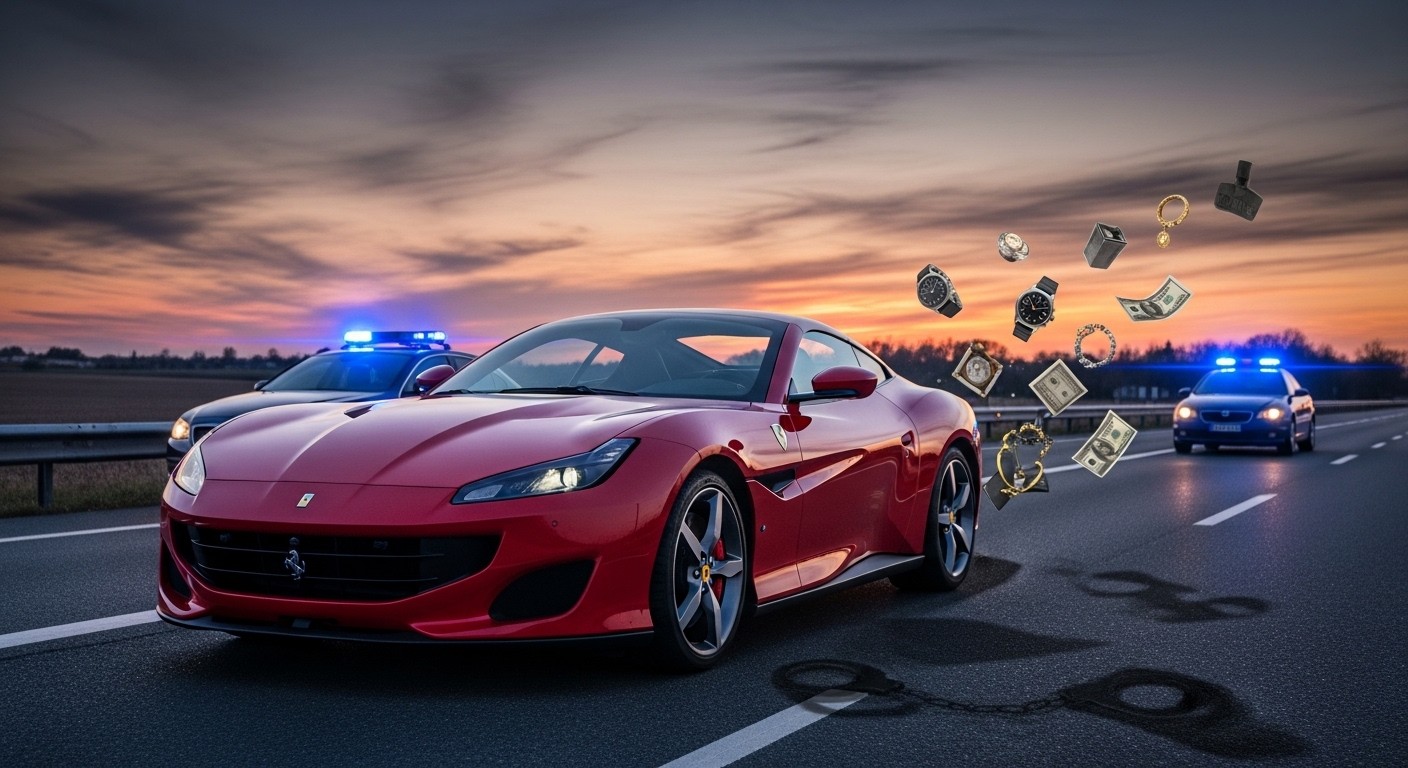 Un excès de vitesse en Ferrari à 247 km/h a révélé un vaste réseau familial de fraude sociale et blanchiment dans le Var, avec 1,8 million d'euros détournés. Découvrez comment un simple contrôle a tout fait basculer.