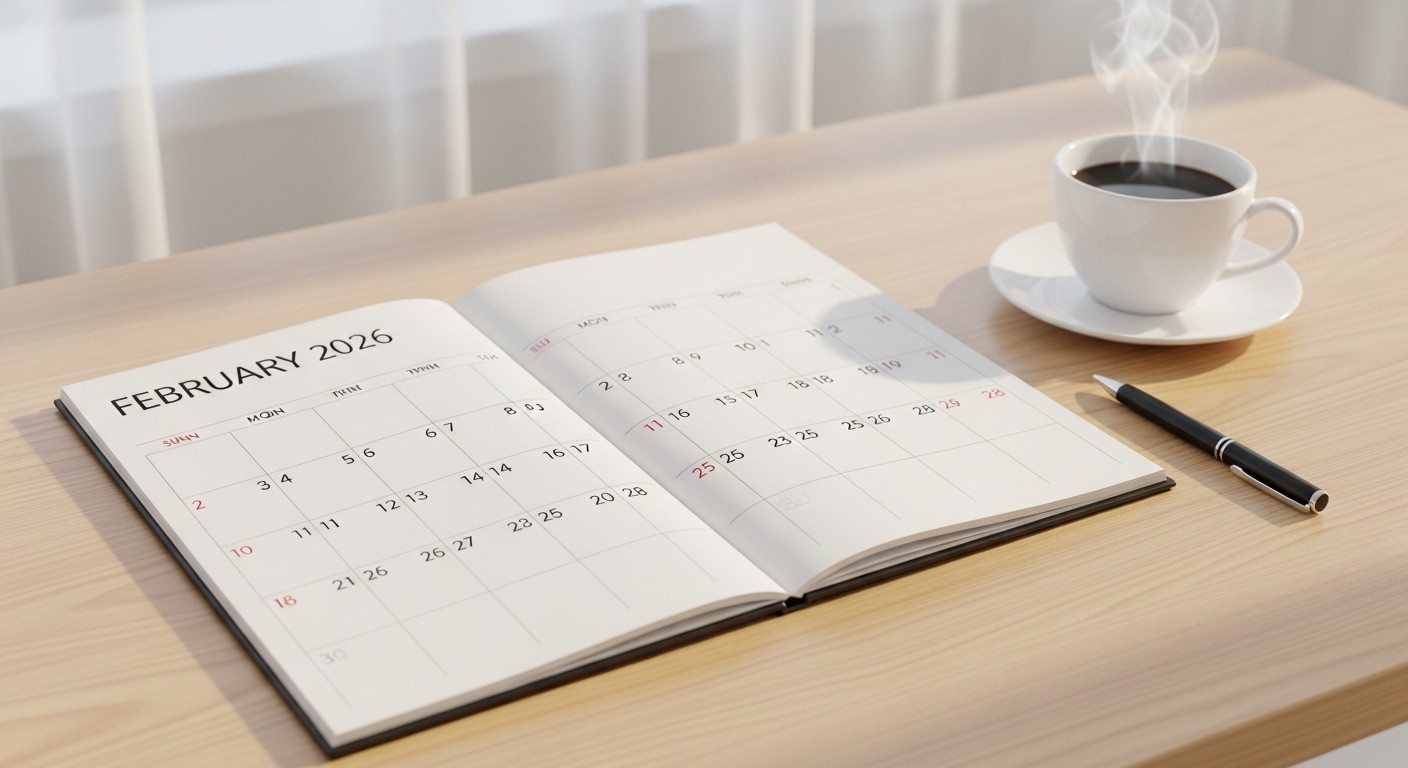 Découvrez pourquoi février 2026 enchante les amateurs d'ordre et de symétrie calendaires : un mois qui commence un dimanche et se termine parfaitement en 4 semaines sans jour supplémentaire. Le calendrier enfin « propre » !