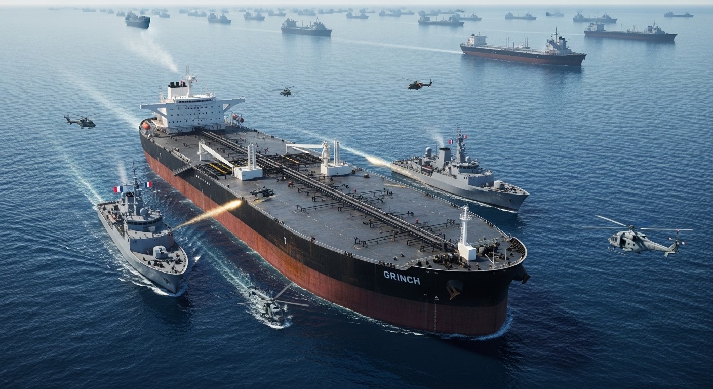 Découvrez comment la France a libéré le pétrolier Grinch après une lourde amende pour contournement des sanctions. Une opération spectaculaire contre la flotte fantôme russe qui finance la guerre.