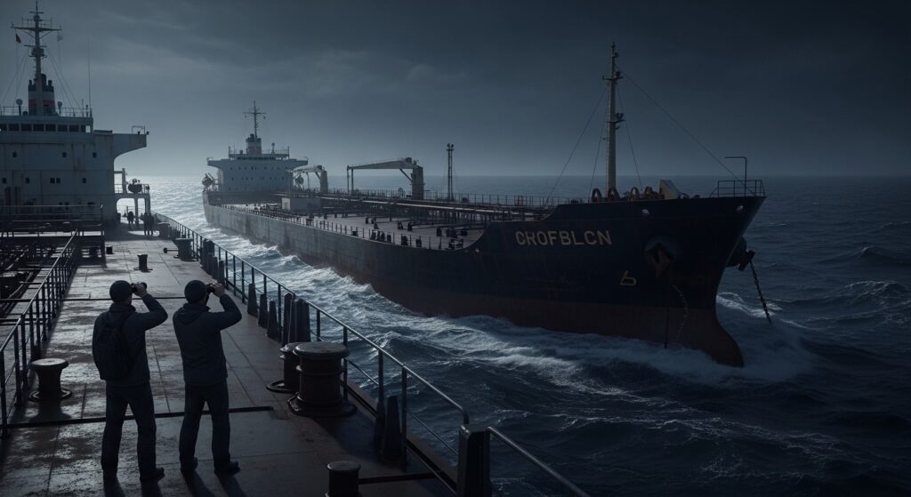 Flotte Fantôme Russe : Agents Paramilitaires à Bord des Tankers