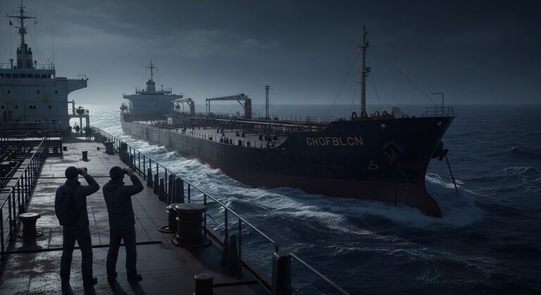 Flotte Fantôme Russe : Agents Paramilitaires à Bord des Tankers