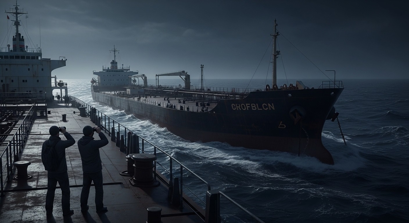 Découvrez comment la flotte fantôme russe utilise des agents de sécurité privée pour protéger ses pétroliers et collecter des renseignements près des côtes européennes, suite à une interception française révélatrice.