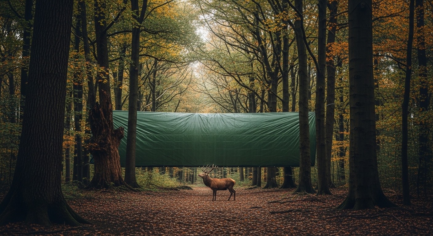 Découvrez le débat autour de cette immense bâche de 1,7 km en forêt de Dreux : sécurité pour les riverains ou cruauté envers les animaux ? Une première en France qui enflamme les passions.