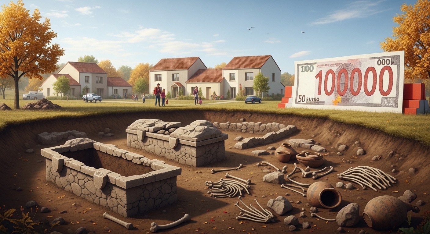 Dans une petite commune, un projet de logements sociaux s'effondre à cause d'un devis d'un million d'euros pour des fouilles archéologiques. Pourquoi ce patrimoine coûte-t-il si cher et bloque-t-il l'avenir ? Décryptage.