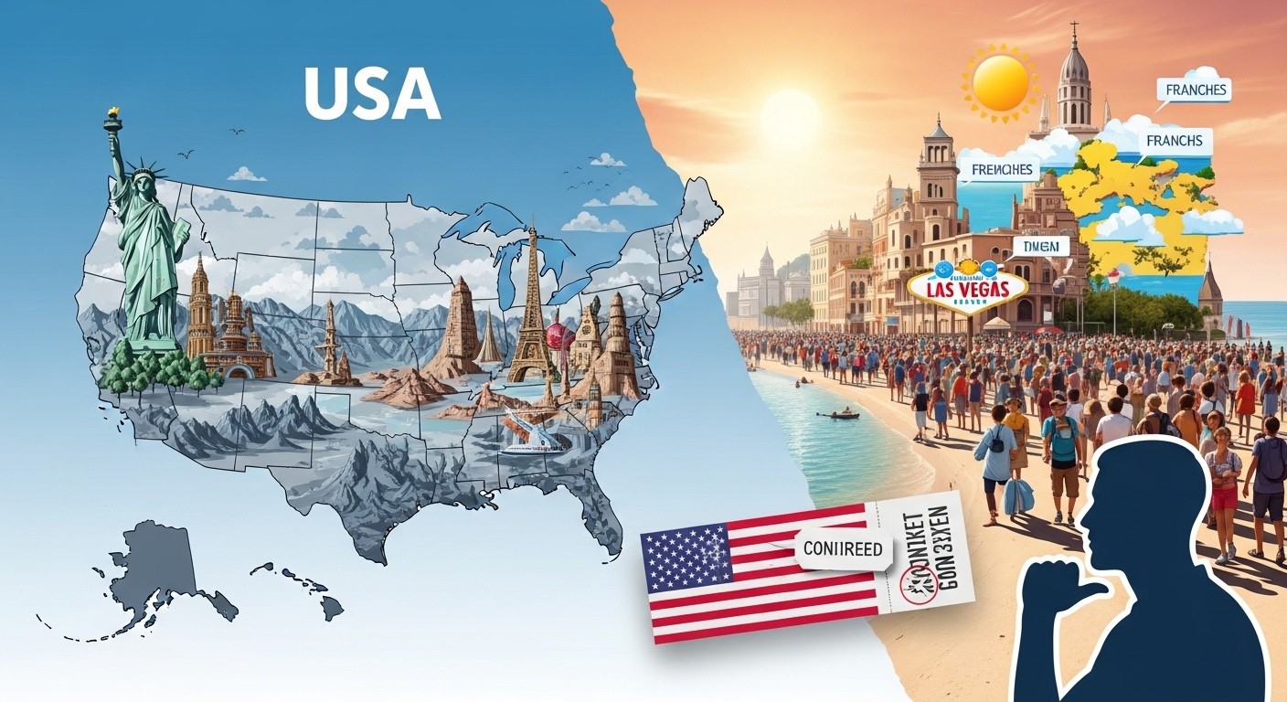 Seulement 13% des Français envisagent des vacances aux États-Unis en 2026. Effet Trump, prix en hausse et formalités strictes expliquent ce boycott massif. Découvrez les raisons et conséquences.