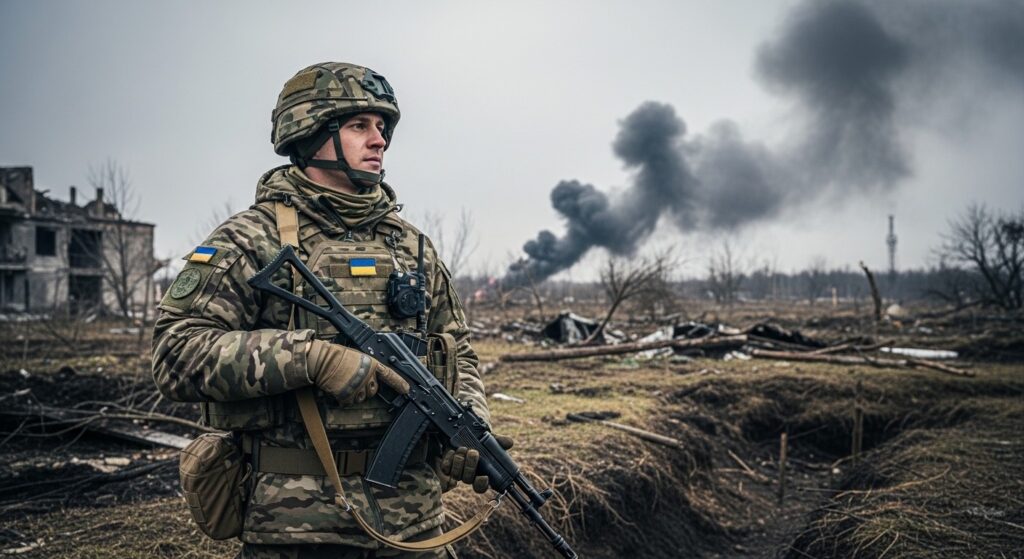 Français Volontaire Devenu Chef Unité Ukraine