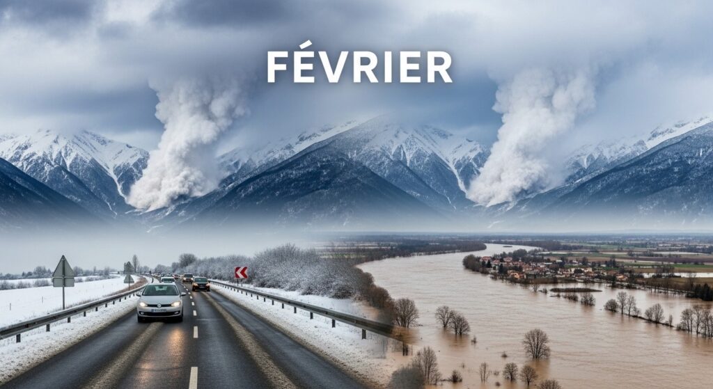 France en Alerte : Neige, Crues et Avalanches le 15 Février 2026