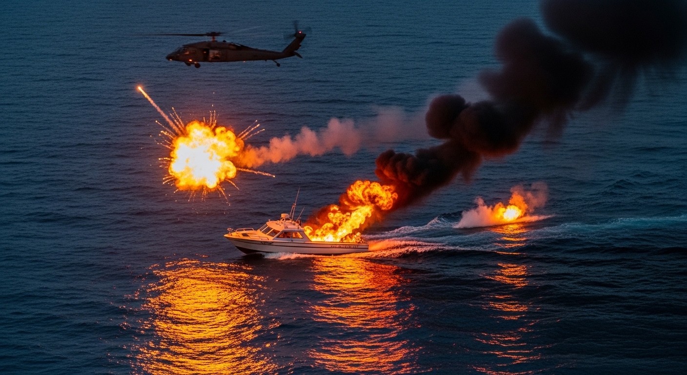 Découvrez la nouvelle frappe US dans le Pacifique contre un bateau de trafiquants présumés : deux morts, un survivant. Une campagne controversée qui soulève des questions sur la légalité et l'efficacité.