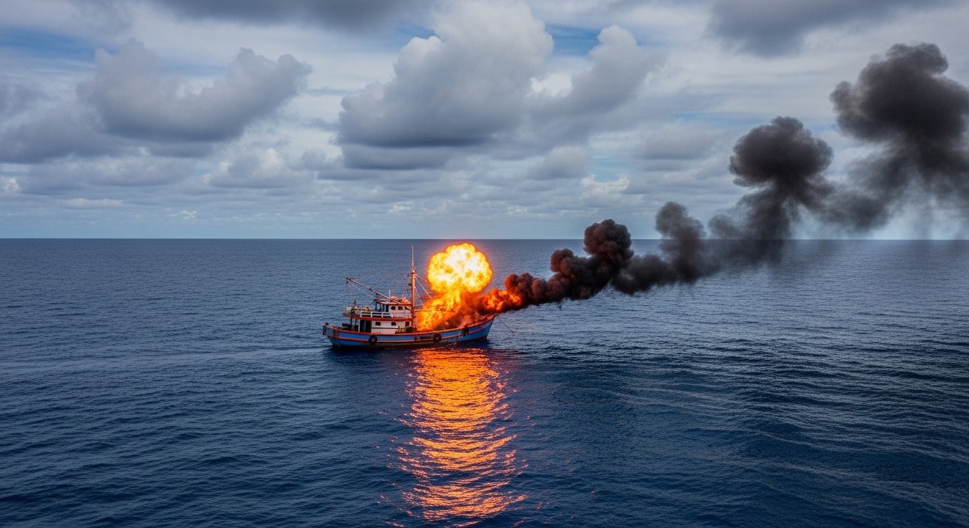 Découvrez la nouvelle frappe américaine dans le Pacifique qui a tué trois narcotrafiquants présumés. Près de 150 morts depuis septembre dans cette campagne controversée contre le trafic de drogue.