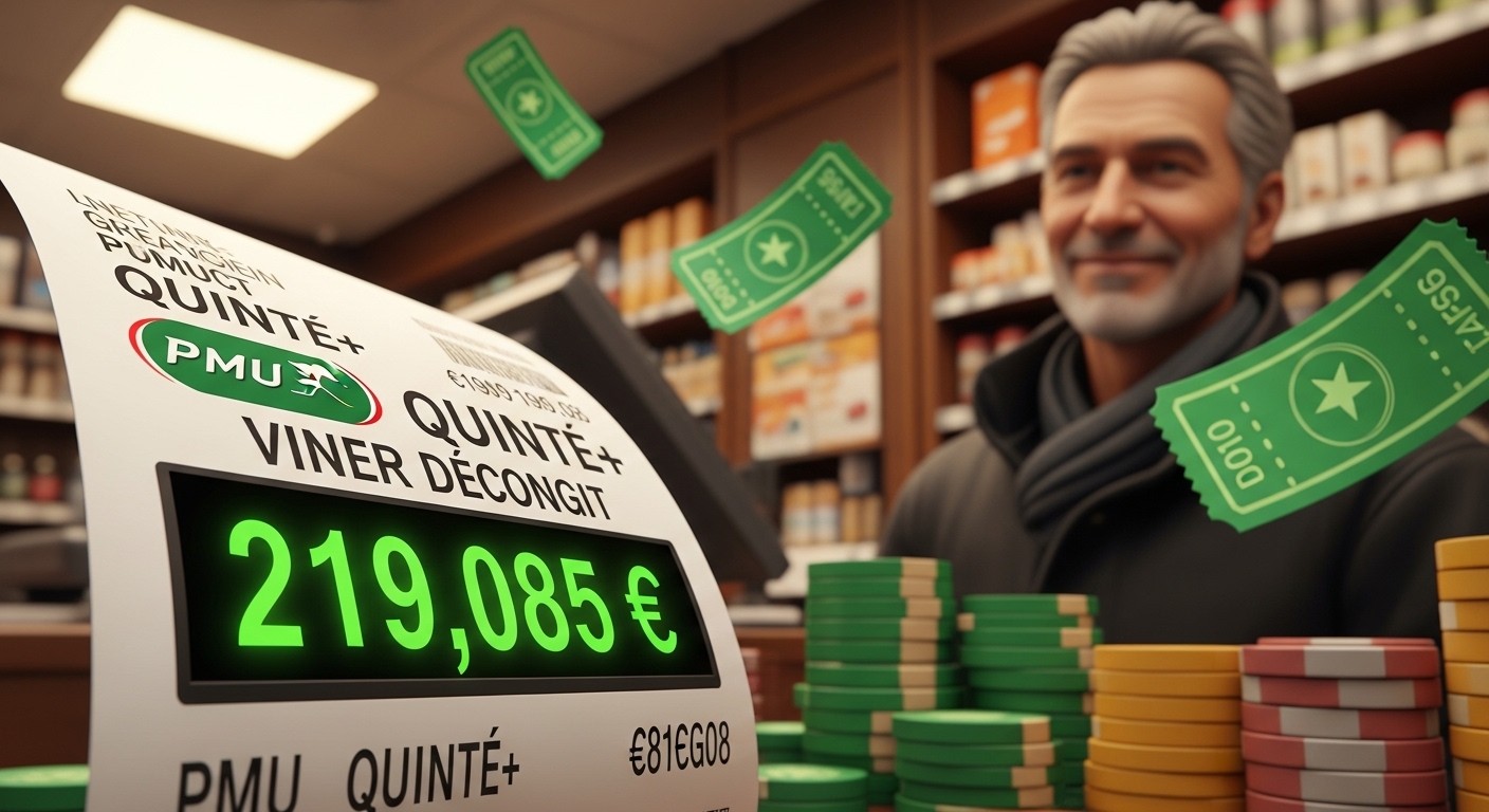 Un habitué d'Évry-Courcouronnes remporte plus de 219 000 euros au Quinté+ en misant seulement 2 euros. Découvrez comment une petite mise change une vie et ce que ça révèle sur les paris hippiques en 2026.