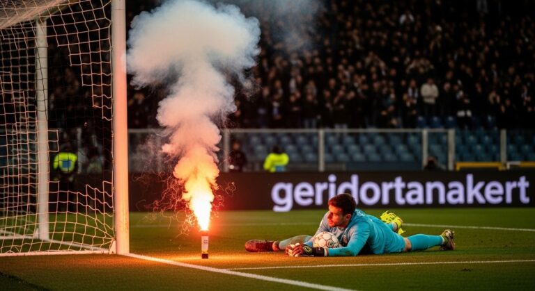 Gardien Serie A Touché par Pétard : Incident Grave en Match