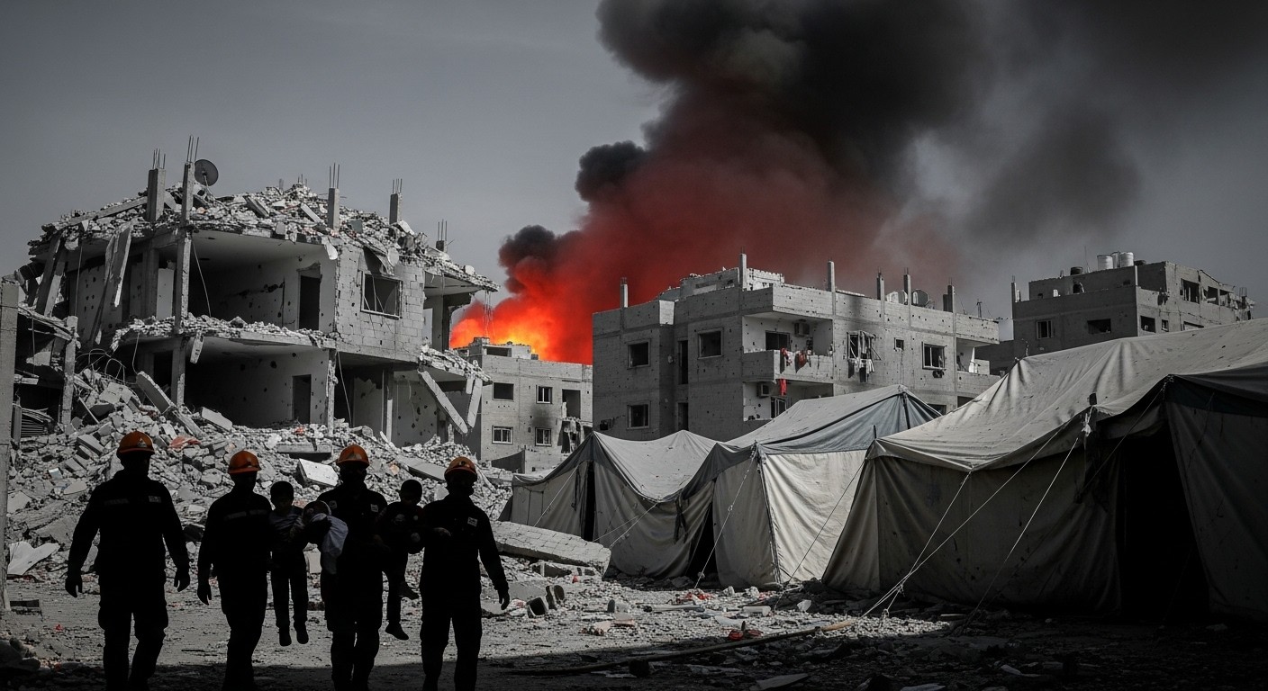 Découvrez les détails des frappes à Gaza causant 32 morts, dont femmes et enfants, en violation présumée de la trêve. Analyse de la situation humanitaire dramatique et perspectives.