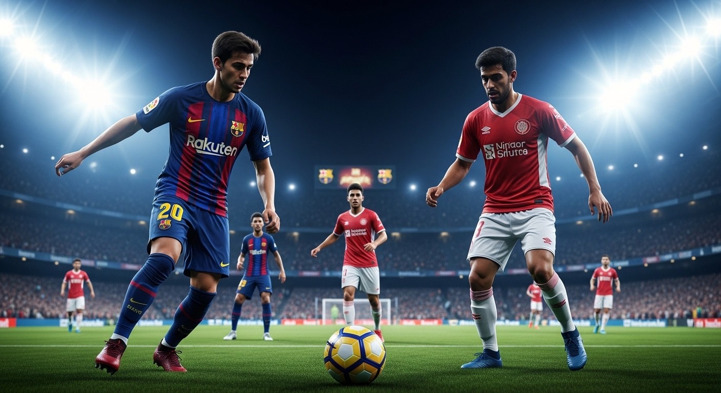 Ce lundi 16 février 2026, Gérone reçoit le FC Barcelone en Liga à 21h. Découvrez sur quelle chaîne TV suivre ce derby catalan crucial pour le titre ! Diffusion beIN Sports.