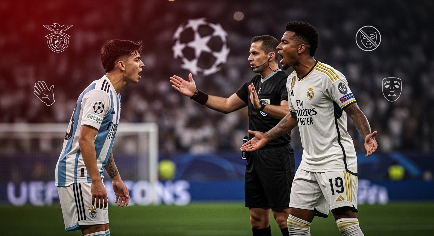 L'UEFA suspend Prestianni pour le retour Real Madrid-Benfica après les accusations de Vinicius Junior. Enquête ouverte, version homophobe avancée : plongée dans une affaire qui secoue la Ligue des champions.