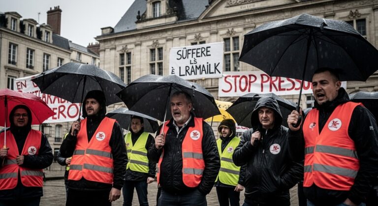 Grève à Beauvais : Agents Territoriaux en Colère Avant les Municipales