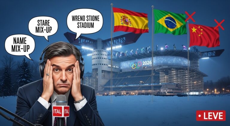 Grève à Rai Sport : Gaffes Polémiques aux JO 2026