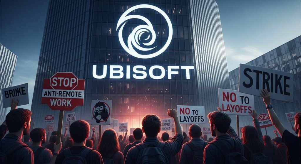 Grève Massive chez Ubisoft : Colère des Salariés Face à la Restructuration